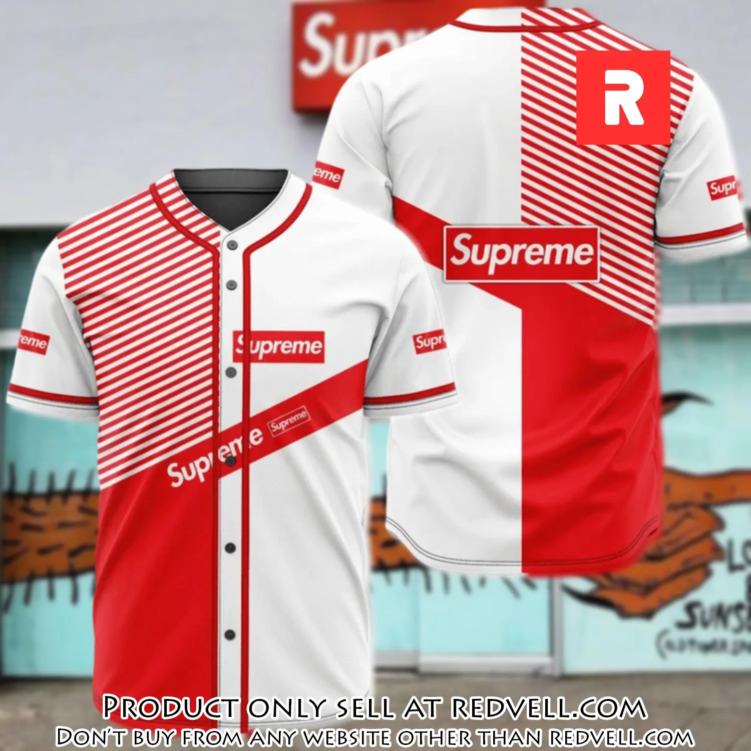 Supreme baseball jersey shirt luxury bjs1234 rv3650120
